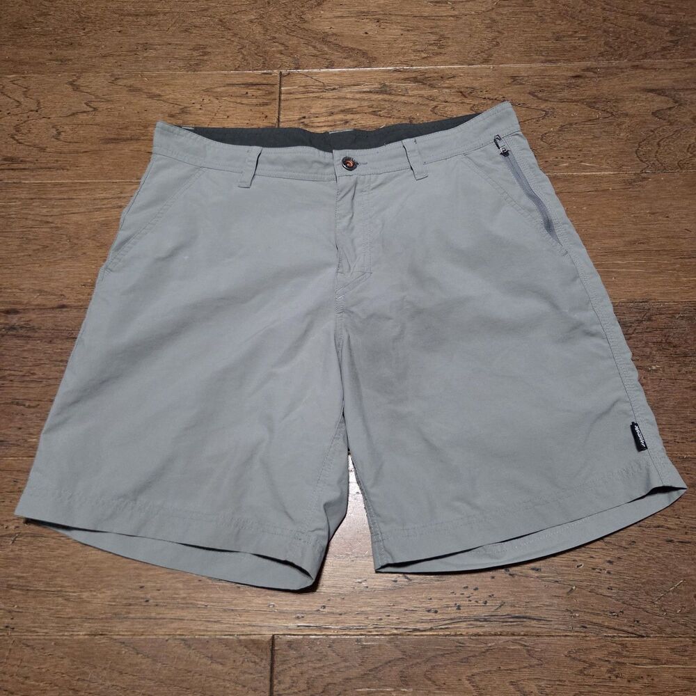 Howler Brothers Light Gray Flat Front Men's Shorts